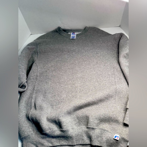 VINTAGE RETRO Russel Athletic Crewneck Fleece Sweatshirt Mens Medium - Picture 4 of 4